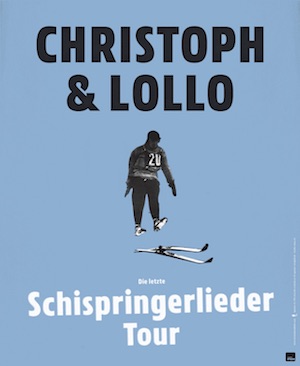 Schispringerlieder-Tour Plakat